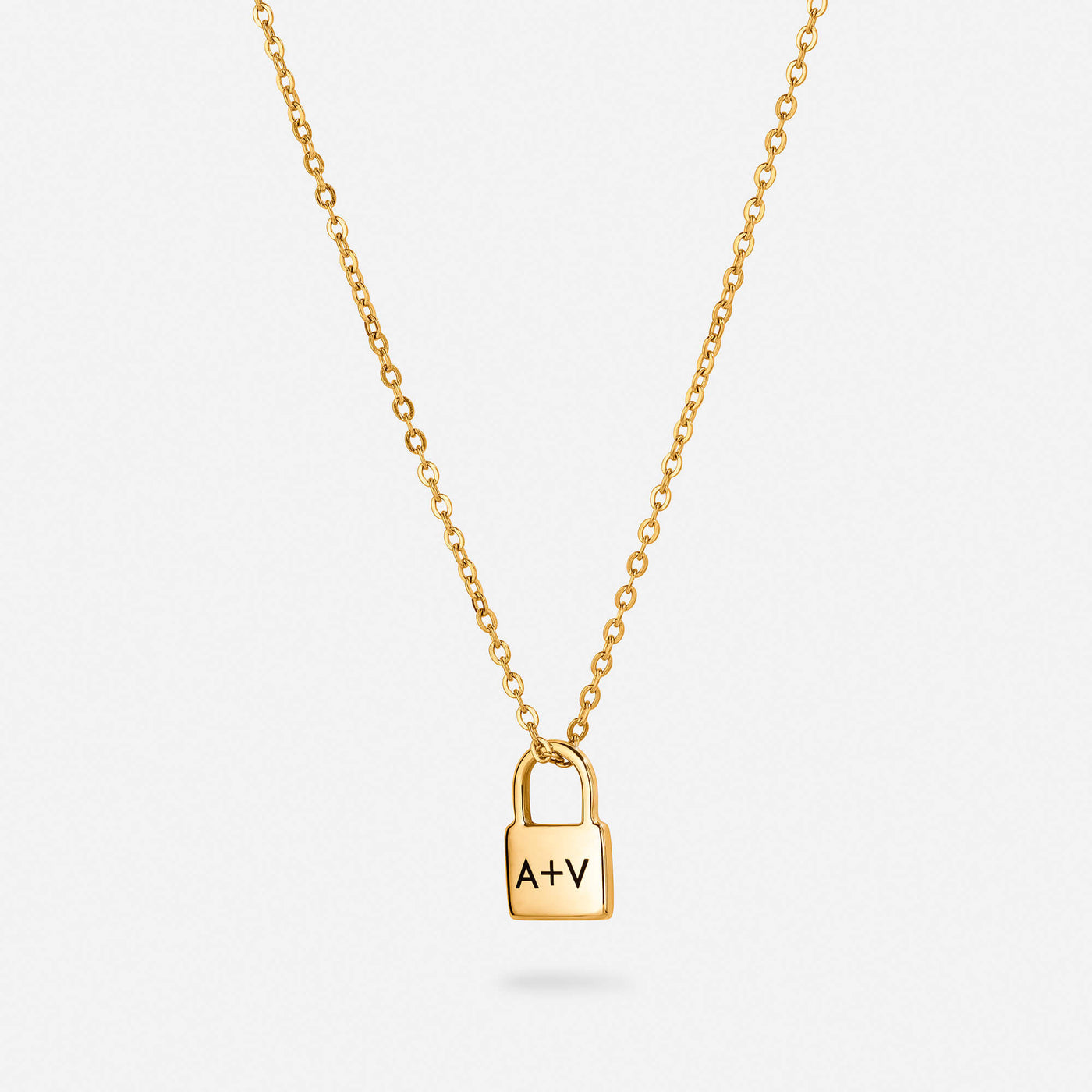 Personalised Lock Necklace