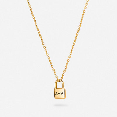 Personalised Lock Necklace