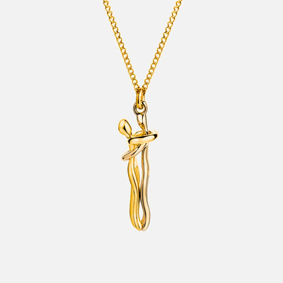 Hug Necklace - Solid Gold
