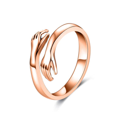 Hug Ring - Solid Gold