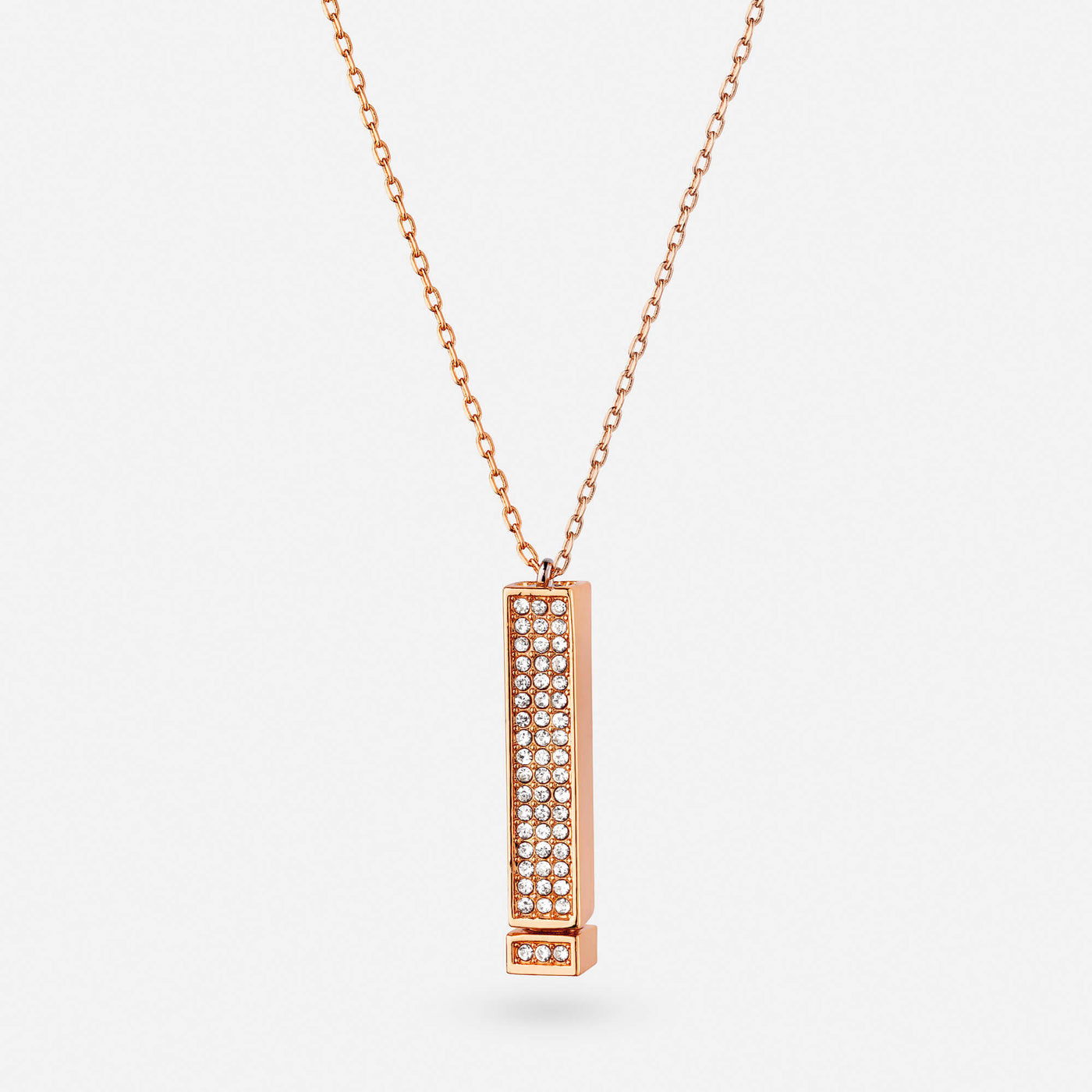 Rose Gold "I Love You" Necklace